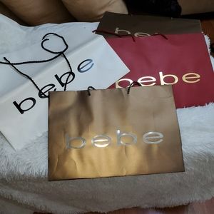 Bebe paper shopping bags